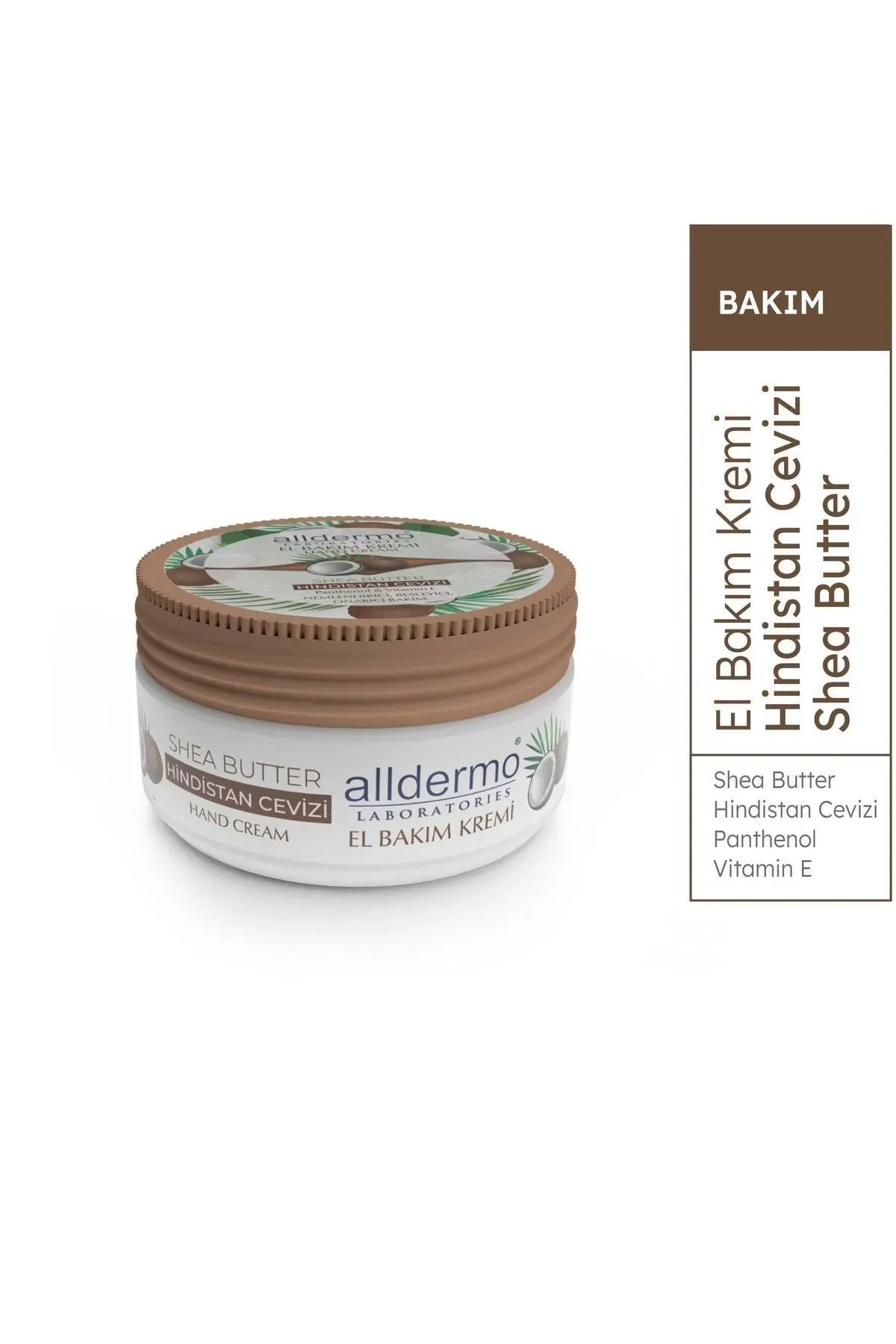 Alldermo El Bakım Kremı Shea Butter Hındıstan Cevızı 150 Ml
