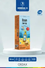 Ocean Balık Yağı Omega 3 Portakal Aromalı Şurup 150ml