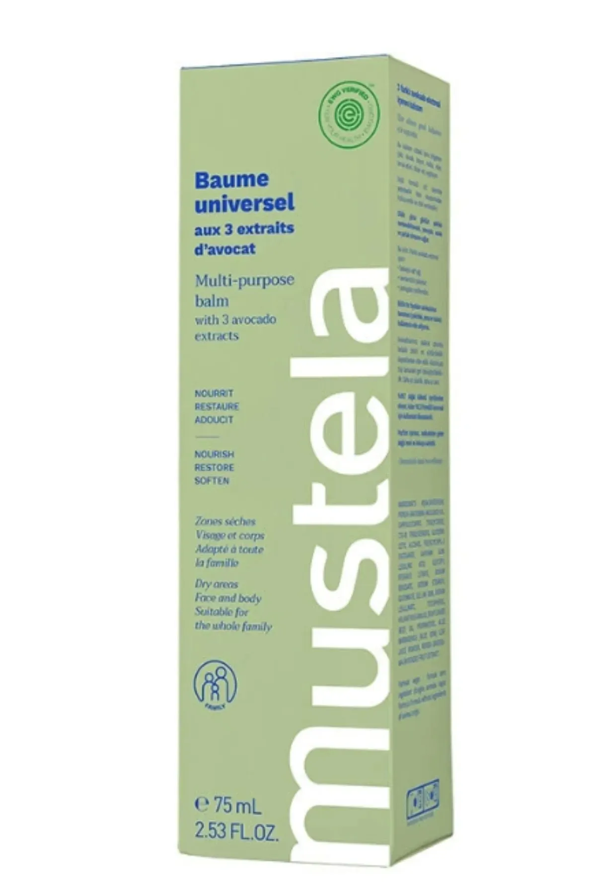 Mustela 3 Etkili Avokado Balsam 75 ml