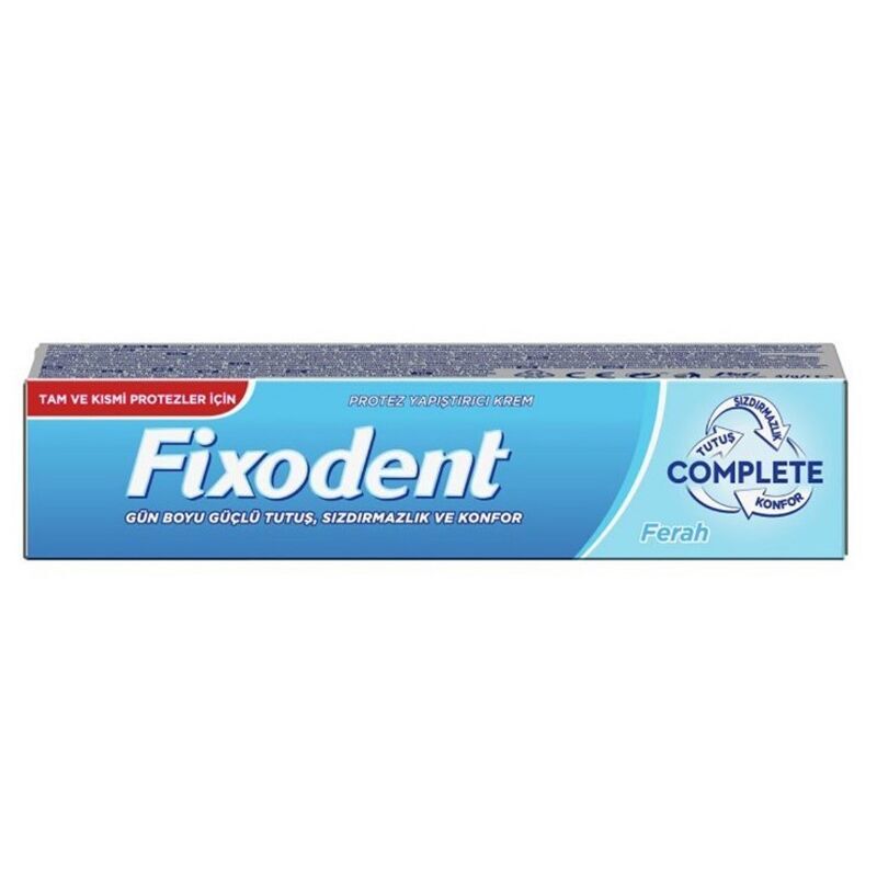 Fixodent Protez Ferah Yapıştırıcı Krem 47 gr