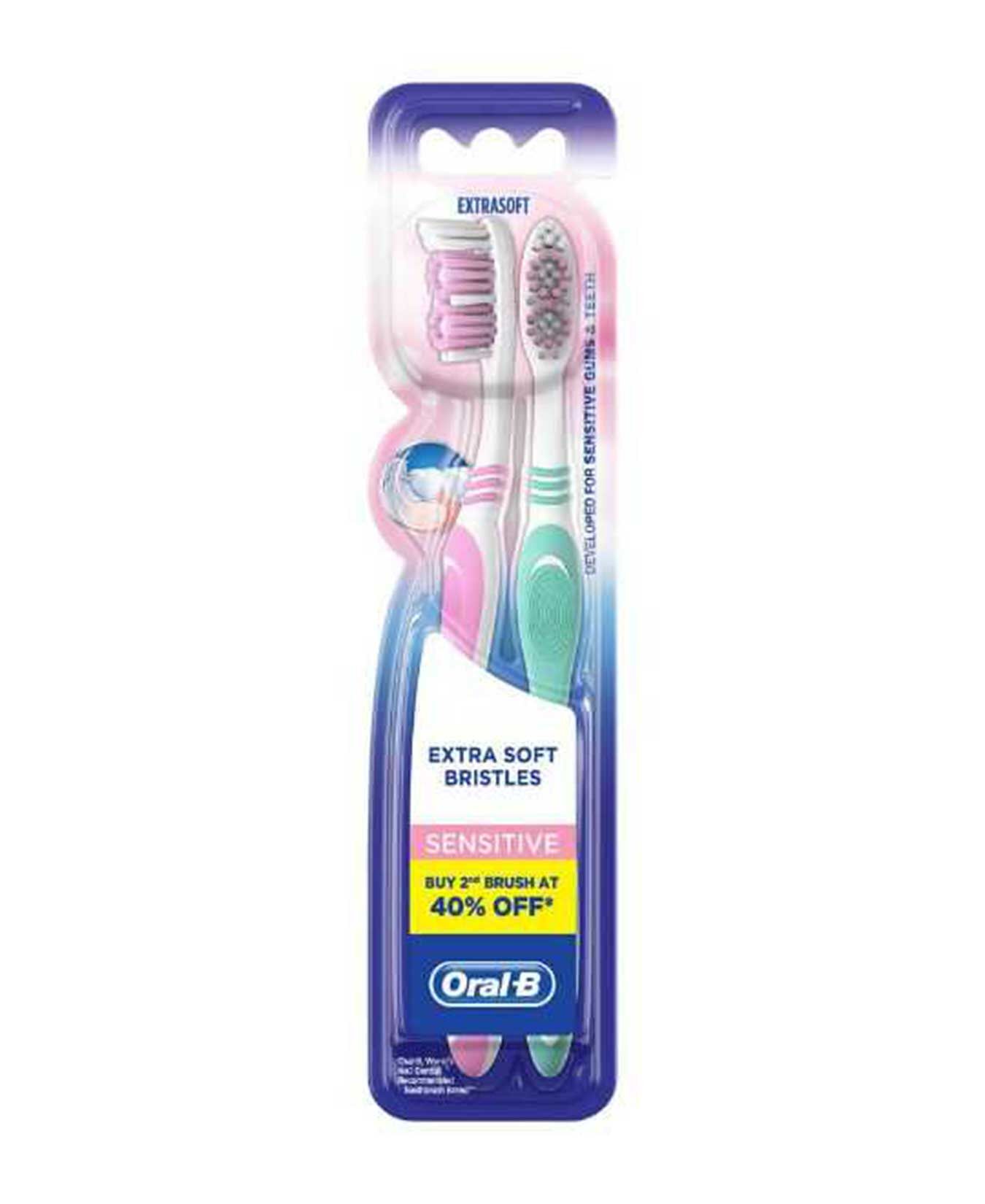 ORAL B DİŞ FIRÇASI SENSİTİVE EXTRA SOFT  BRISTLES (1+1)